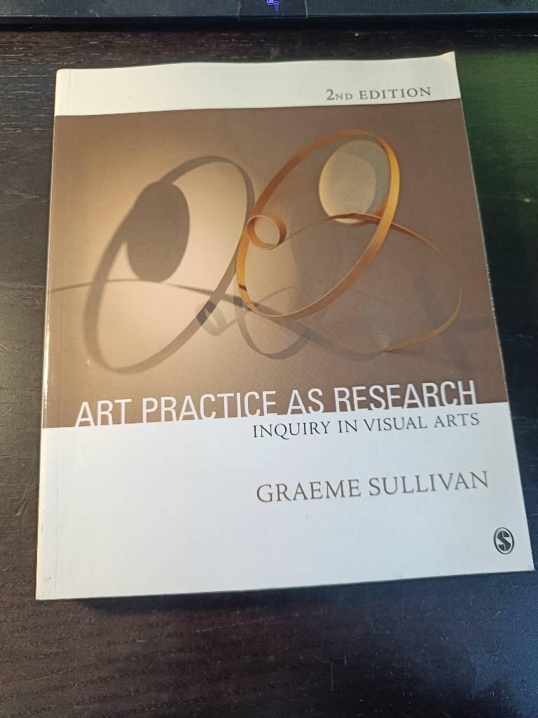 Art practice as research - inquiry in visual arts