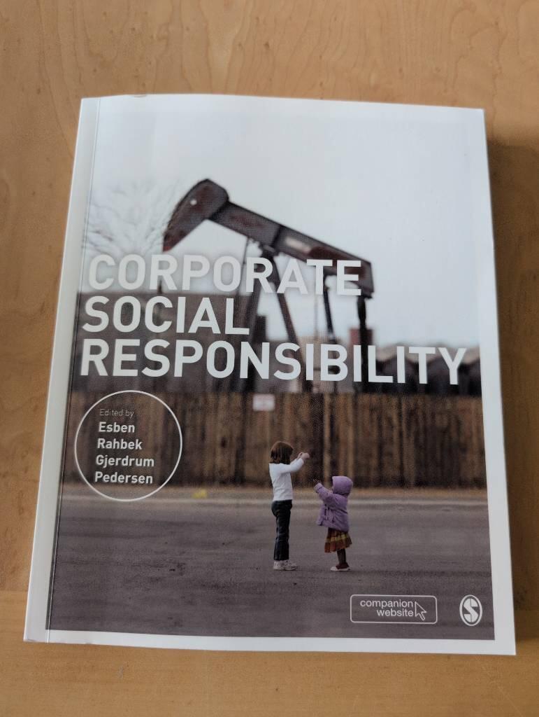 Corporate social responsibility