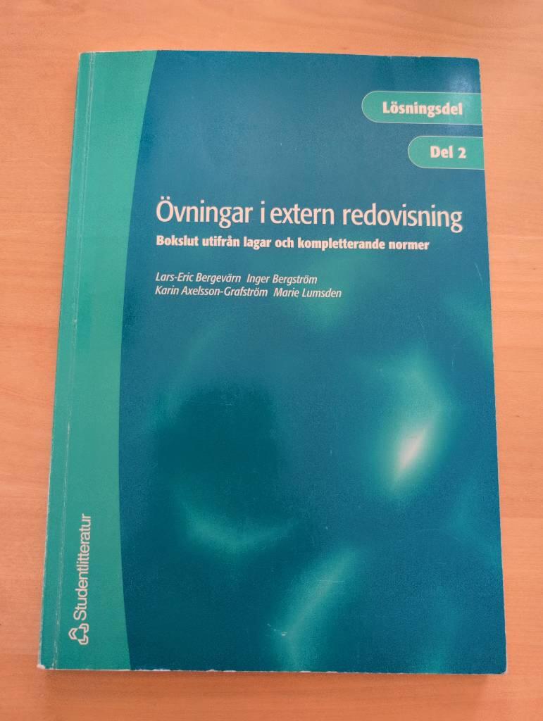 &Ouml;vningar i extern redovisning