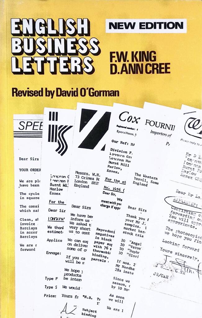 English business letters