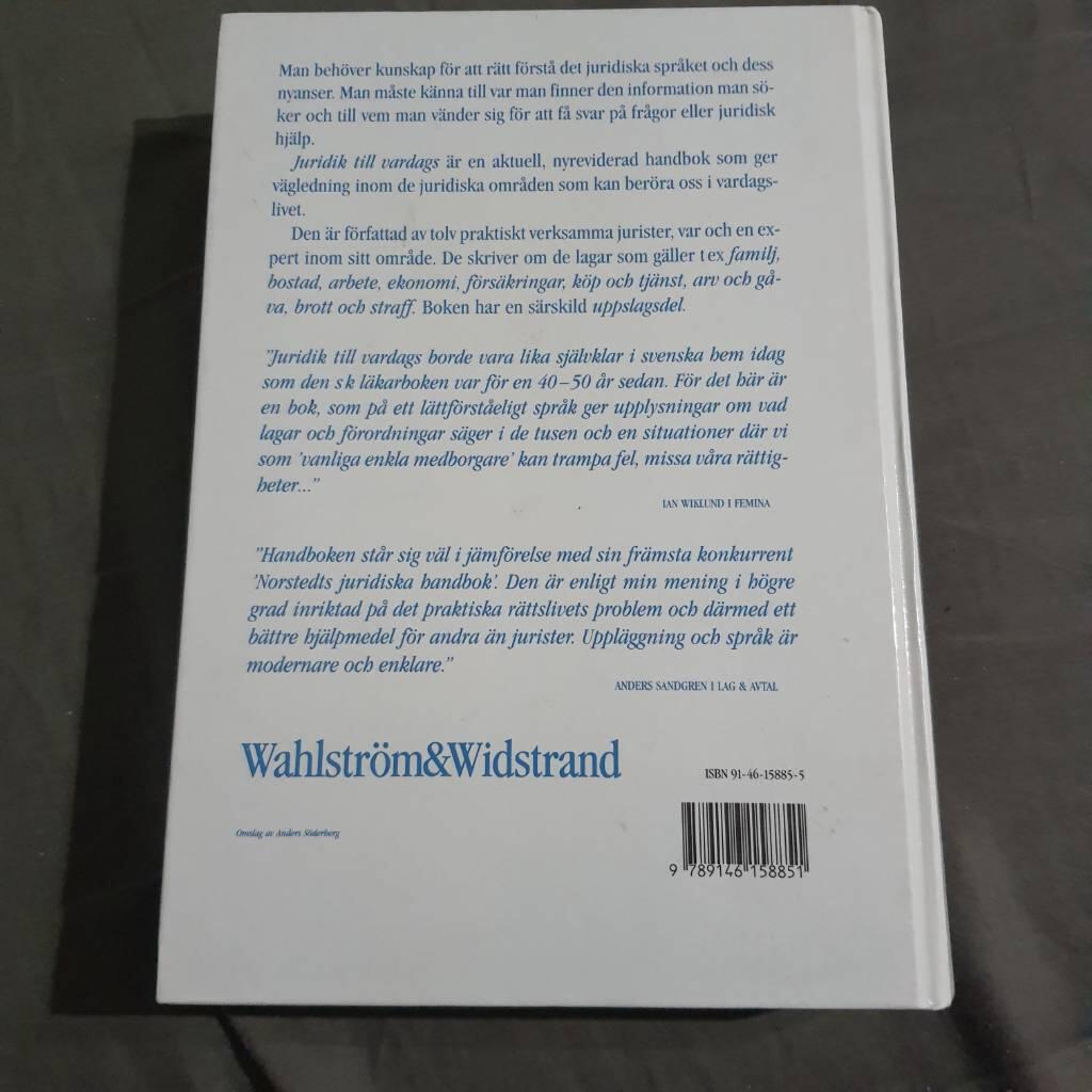 Juridik till vardags : en praktisk handbok