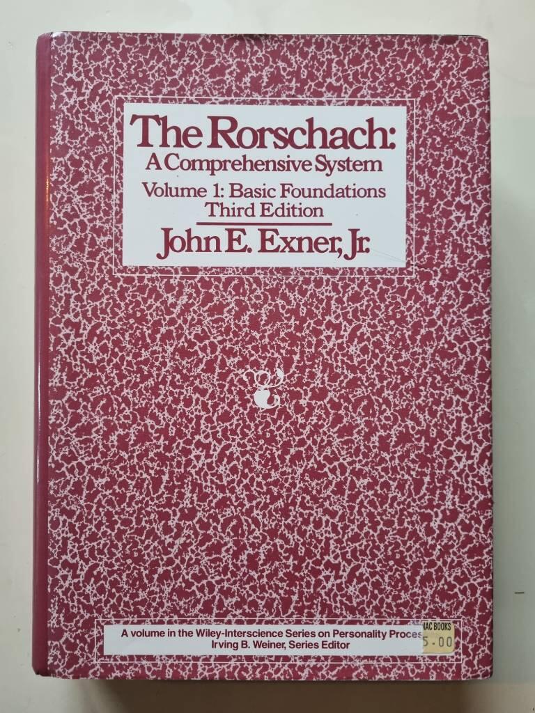 The Rorschach - a comprehensive system