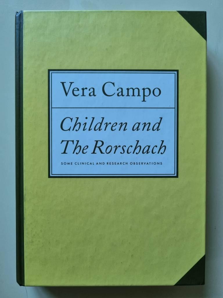 Children and the Rorschach : some clinical and research observations