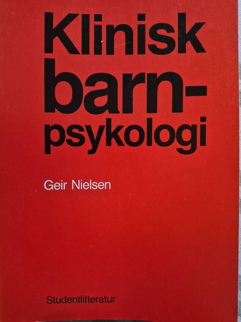Klinisk barnpsykologi
