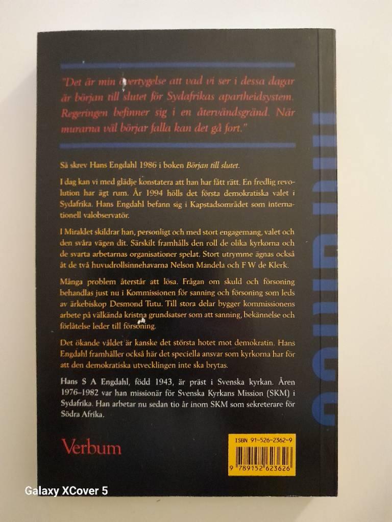 Miraklet : Sydafrikas v&auml;g till f&ouml;rsoning och fred