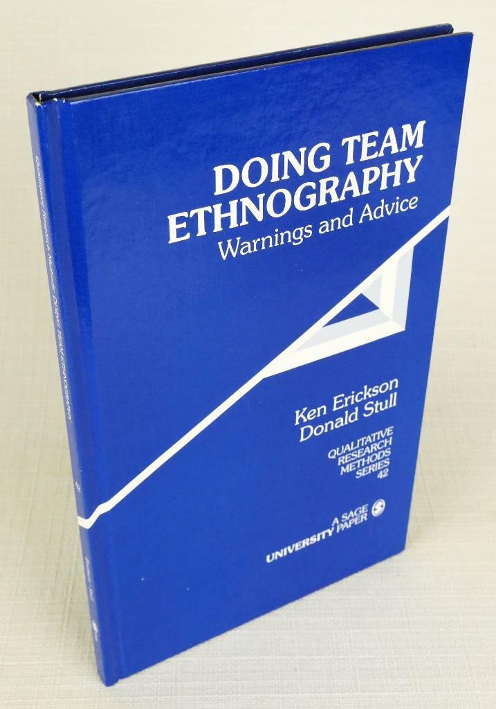 Doing team ethnography - warnings and advice