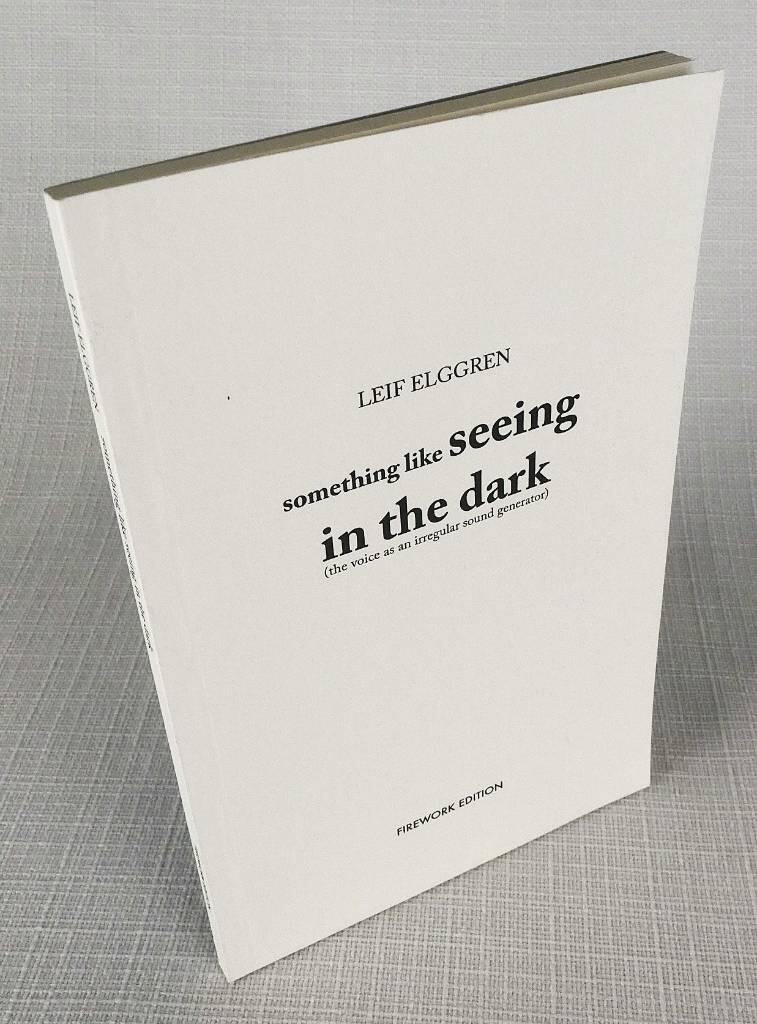 Something like seeing in the dark : (the voice as an irregular sound generator)