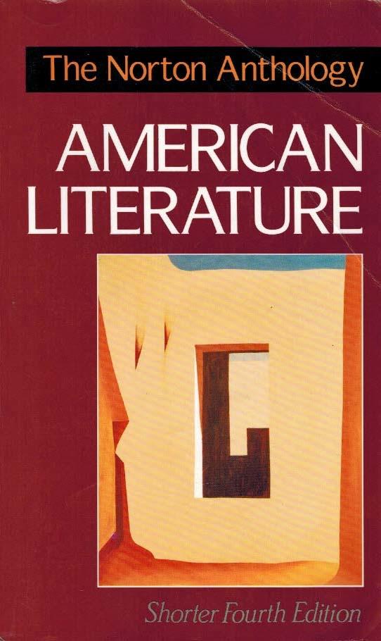 The Norton anthology of American literature