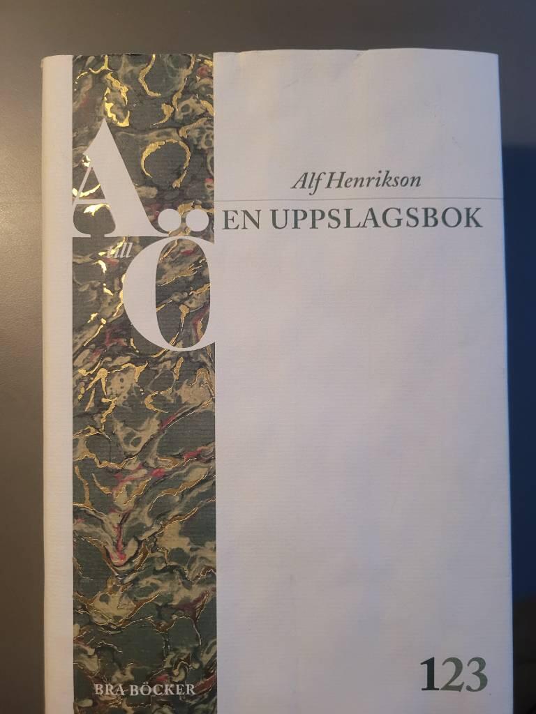 En uppslagsbok : A-&Ouml;