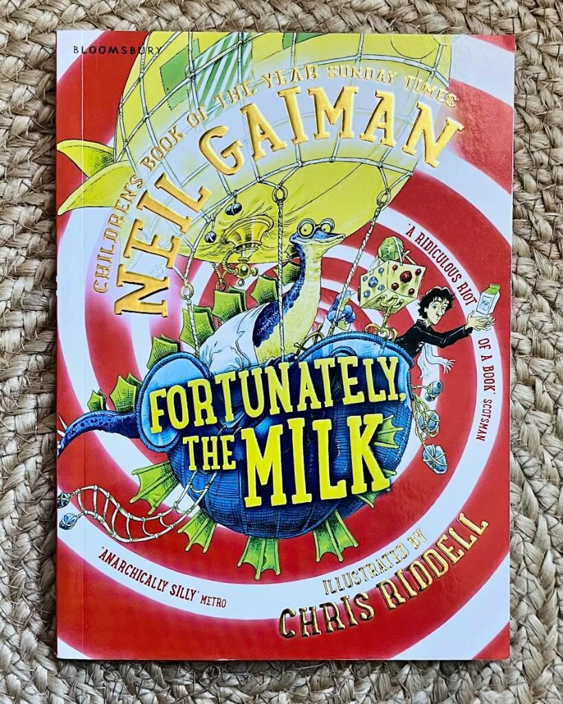 Fortunately, the milk