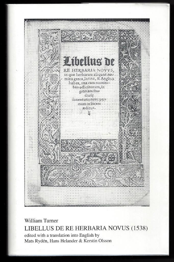 Libellus de re herbaria novus, 1538