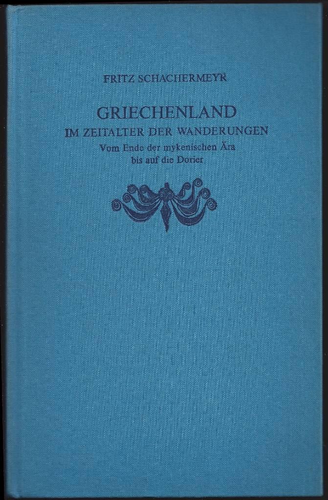 Die &auml;g&auml;ische Fr&uuml;hzeit - Forschungsbericht &uuml;ber die Ausgrabungen im letzten Jahrzehnt und &uuml;ber ihre Ergebnisse f&uuml;r unser Geschichtsbild