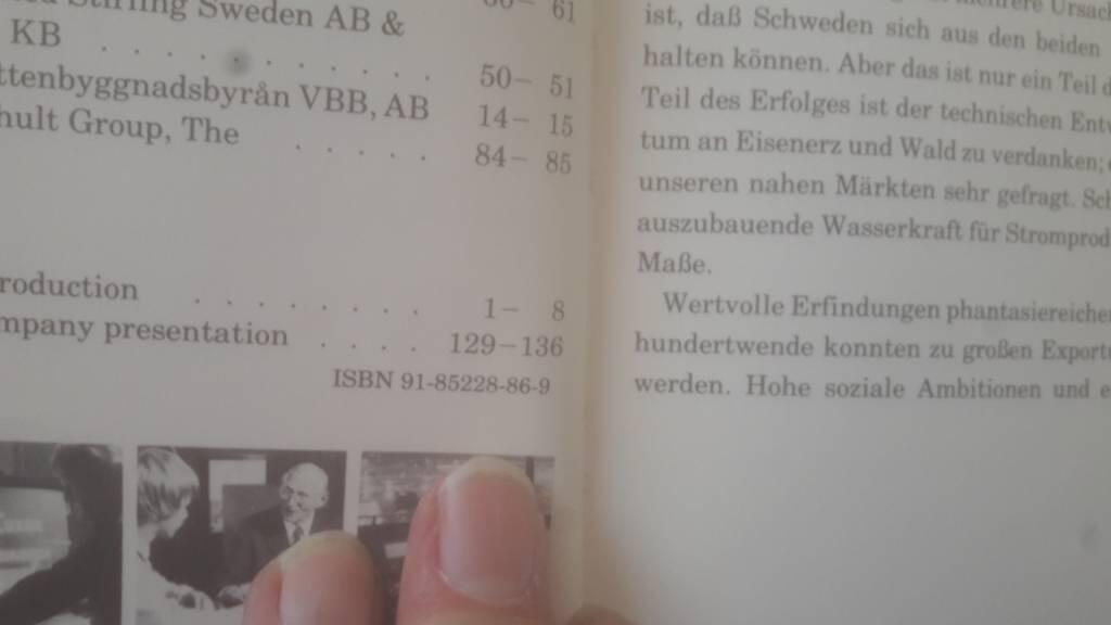 Schwedisches Know-how in den 80ern