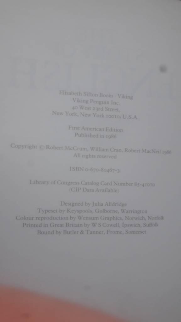 The story of English