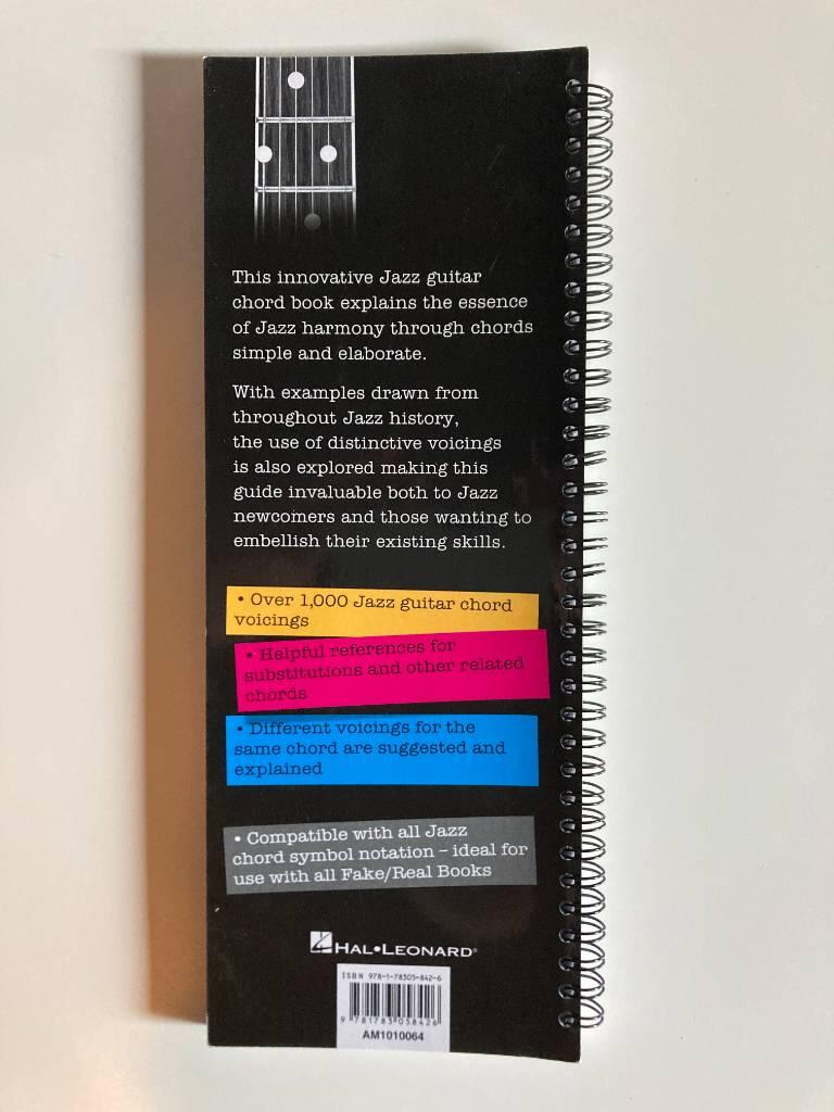 Jazz guitar chord gig bag book