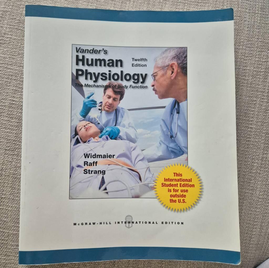 Vander's human physiology : the mechanisms of body function