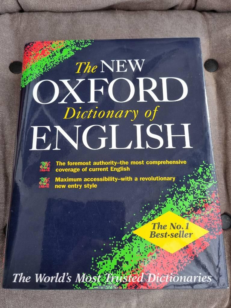 The new Oxford dictionary of English
