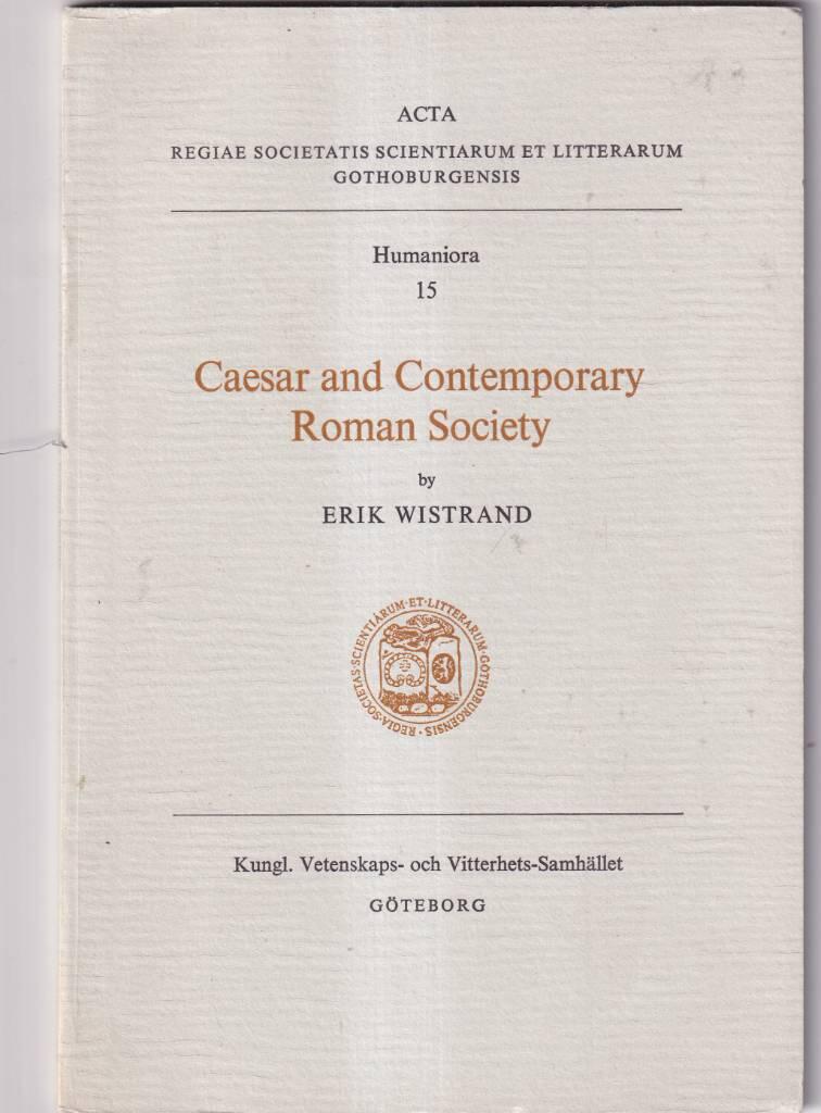 Caesar and contemporary Roman society