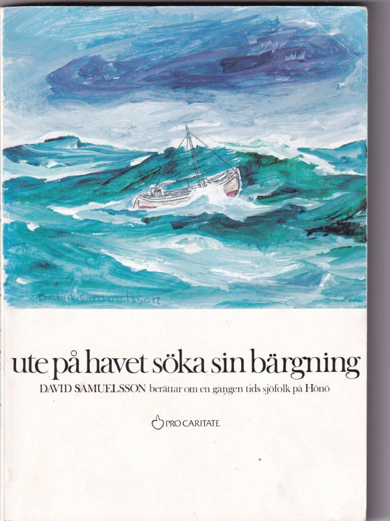 Ute p&aring; havet s&ouml;ka sin b&auml;rgning : ber&auml;ttelser om en g&aring;ngen tids sj&ouml;folk p&aring; H&ouml;n&ouml;