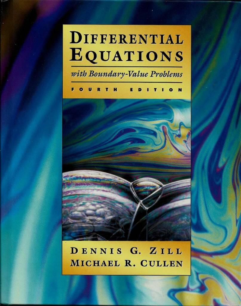 Differential equations with boundary-value problems