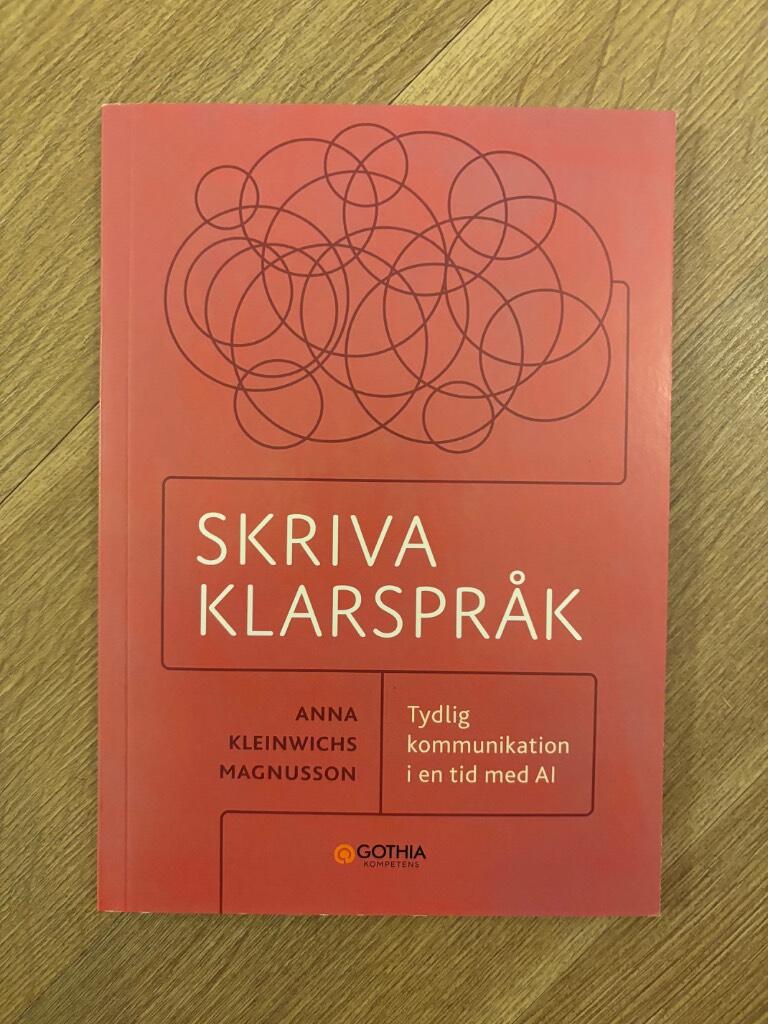 Skriva klarspr&aring;k