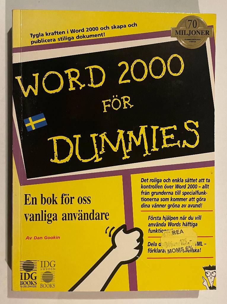 Word 2000 f&ouml;r dummies