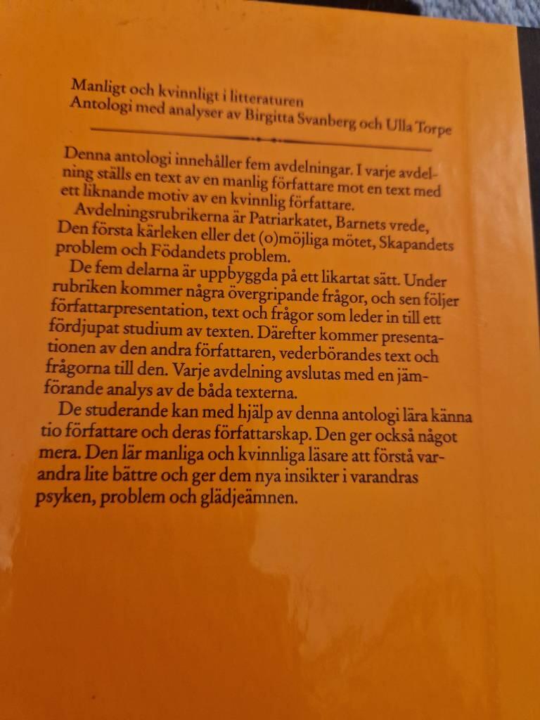 Manligt och kvinnligt i litteraturen