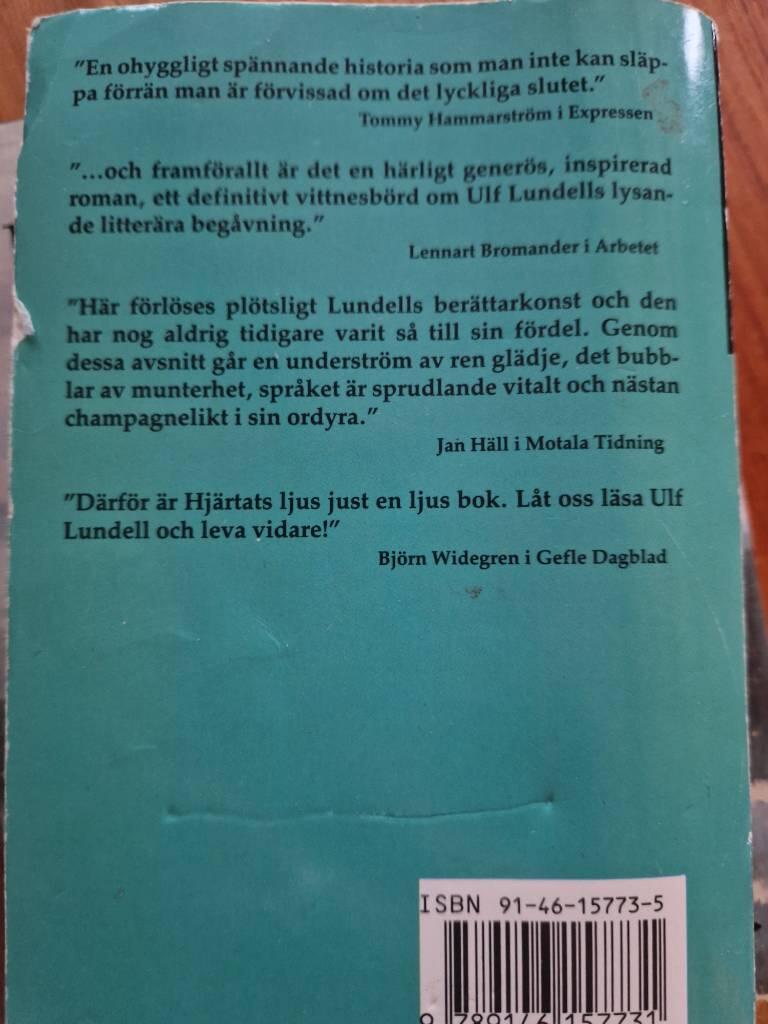 Hj&auml;rtats ljus - roman