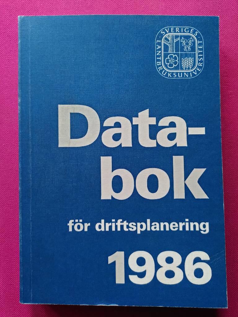 Databok f&ouml;r driftsplanering
