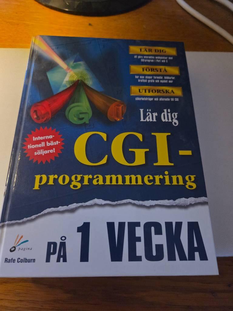 L&auml;r dig CGI programmering p&aring; 1 vecka
