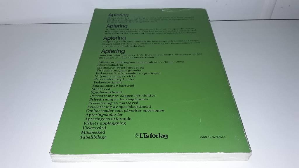 Aptering : mätning av skog och virke