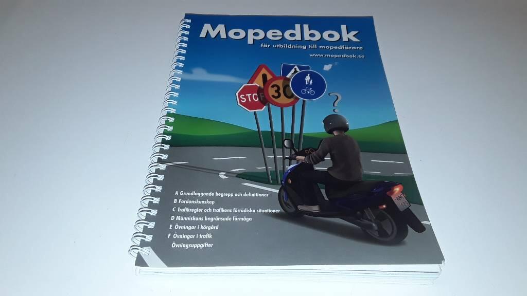 Mopedbok för utbildning till mopedförare