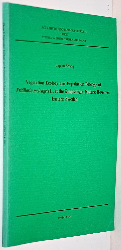 Vegetation ecology and population biology of Fritillaria meleagris L. at the Kungs&auml;ngen nature reserve, eastern Sweden