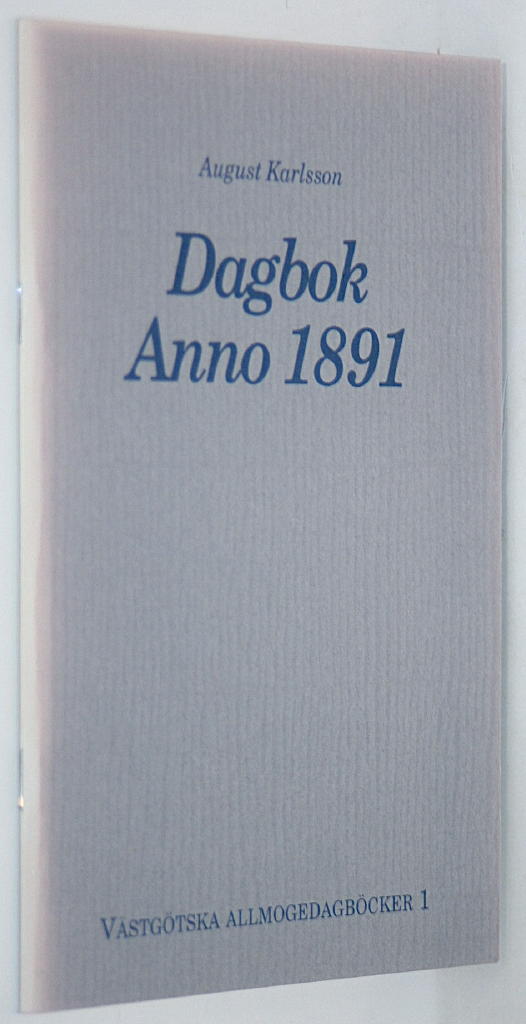 Dagbok anno 1891