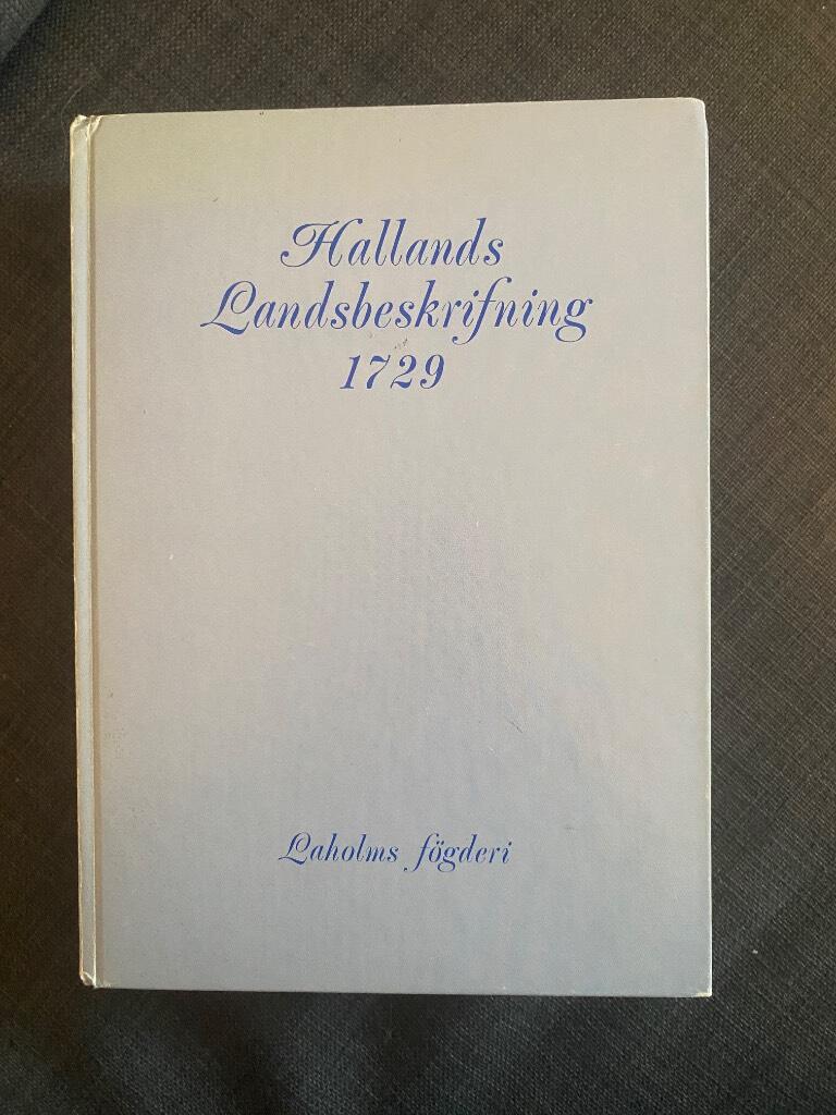Hallands landsbeskrifning 1729