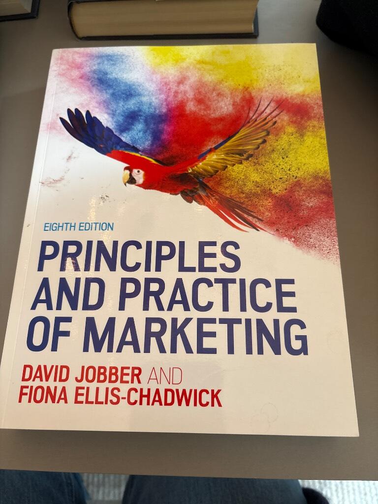 Principles and practice of marketing
