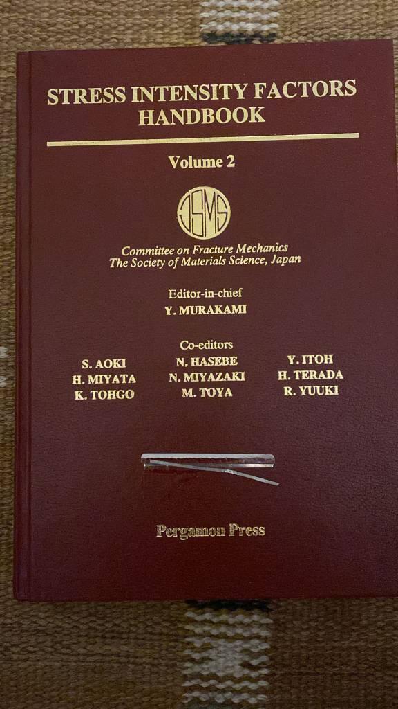 Stress intensity factors handbook