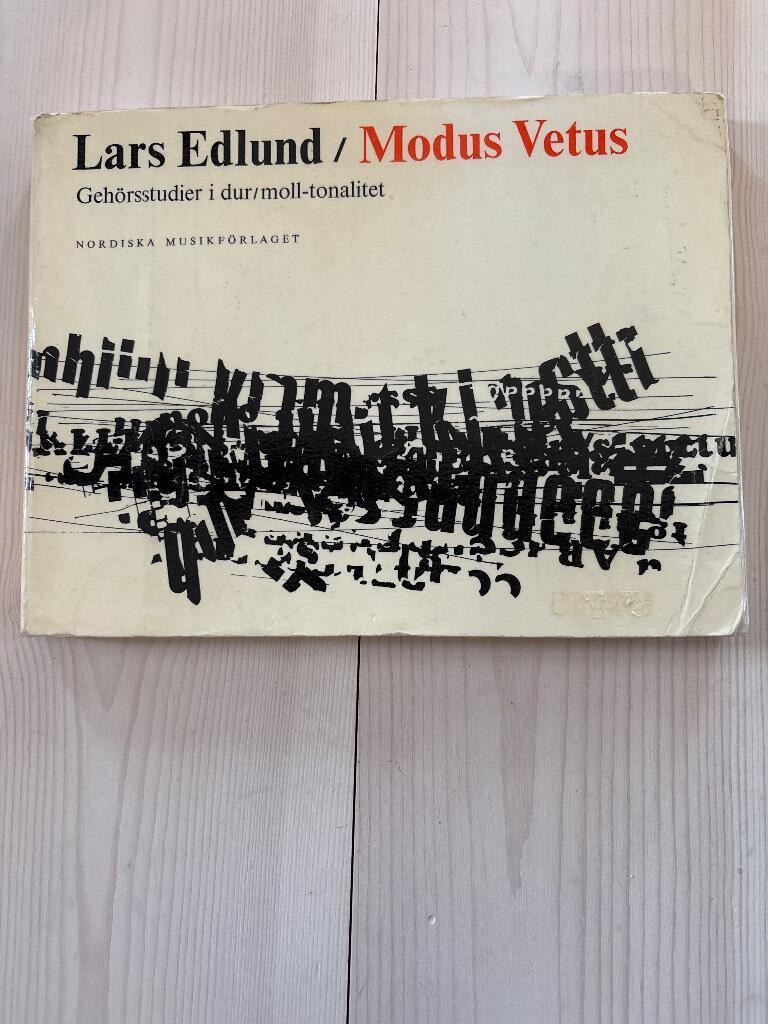 Modus vetus - geh&ouml;rsstudier i dur/moll-tonalitet