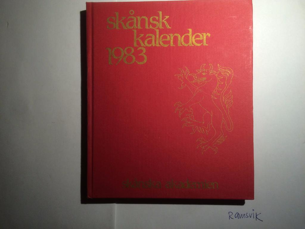 Sk&aring;nsk kalender 1983