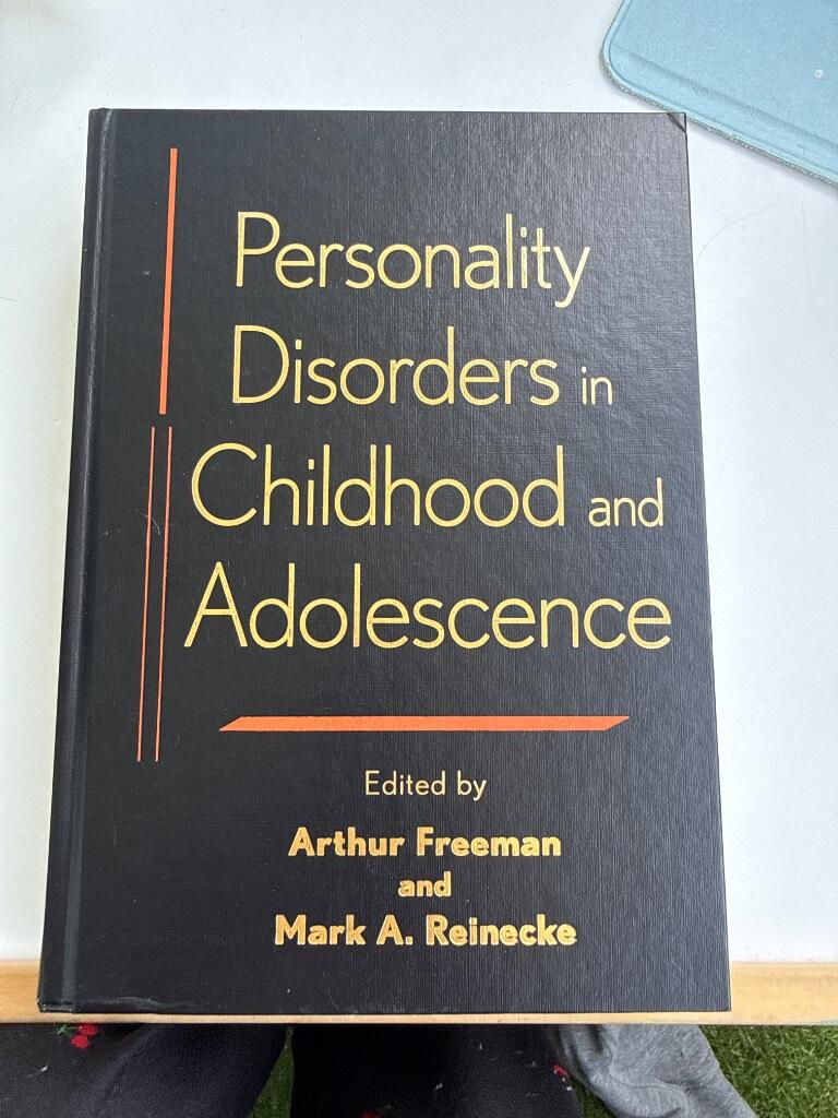 Personality Disorders in Childhood and Adolescence