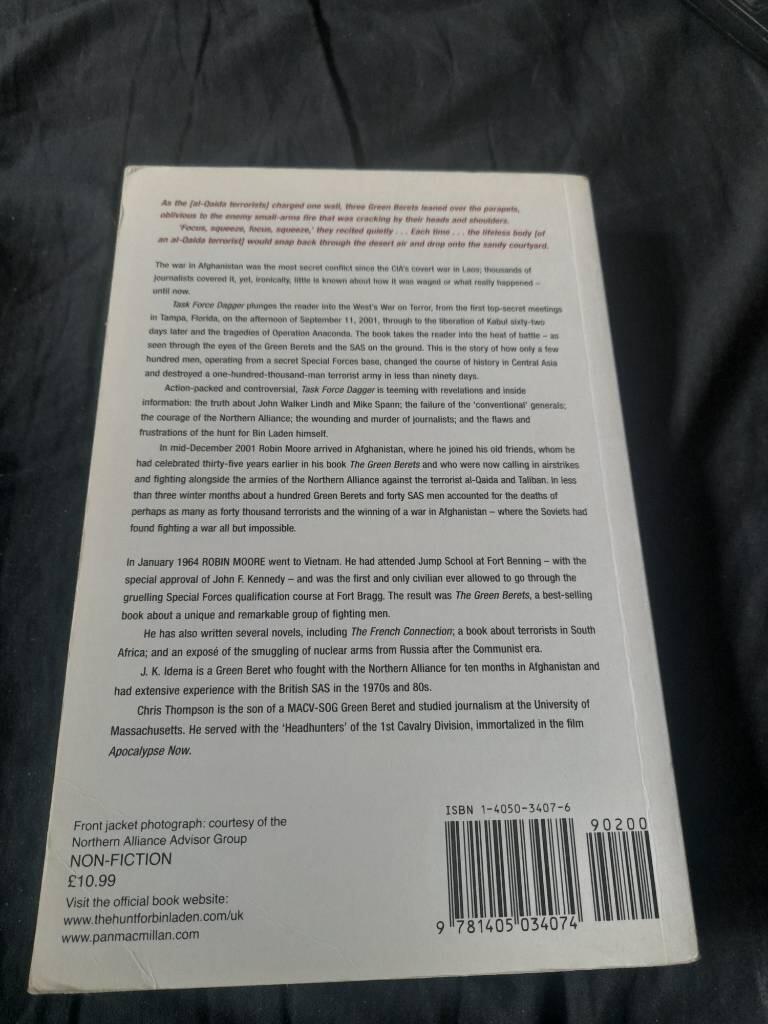 Task force dagger : the hunt for bin Laden : the inside story of special op