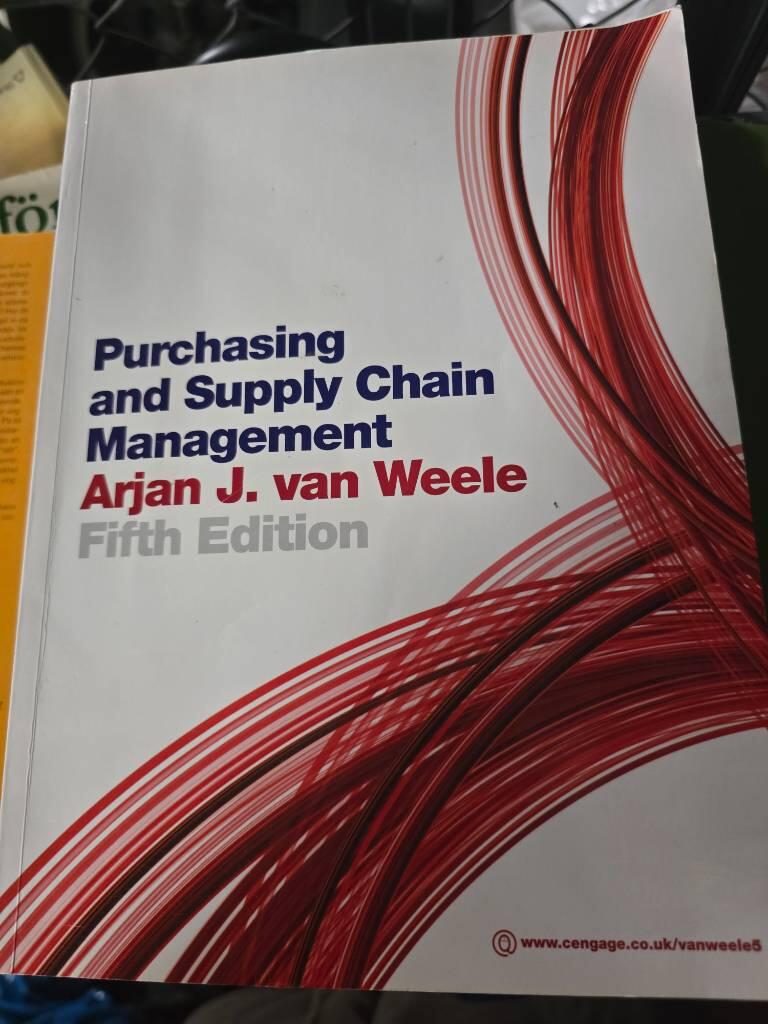 Purchasing & supply chain management : analysis, strategy, planning and practice