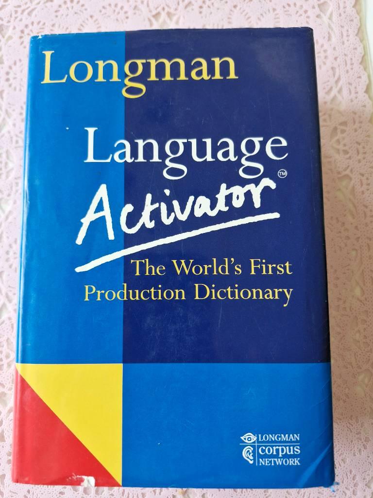 Longman language activator - the world's first production dictionary