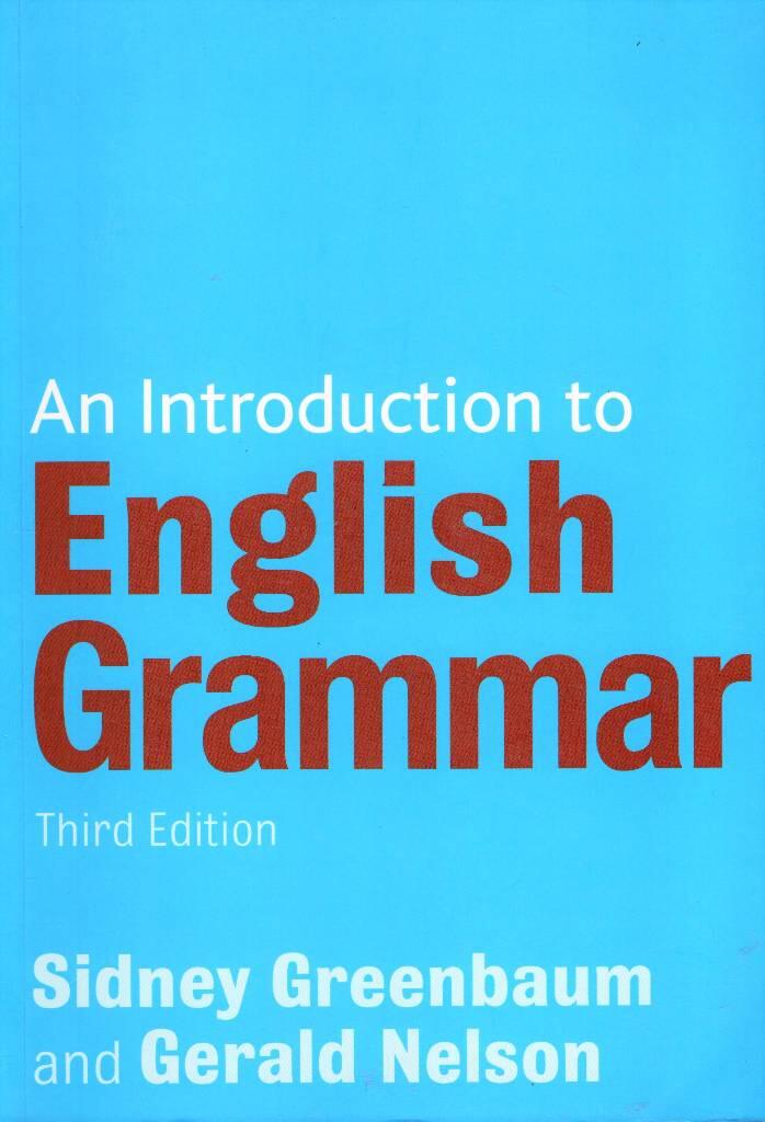 An introduction to English grammar