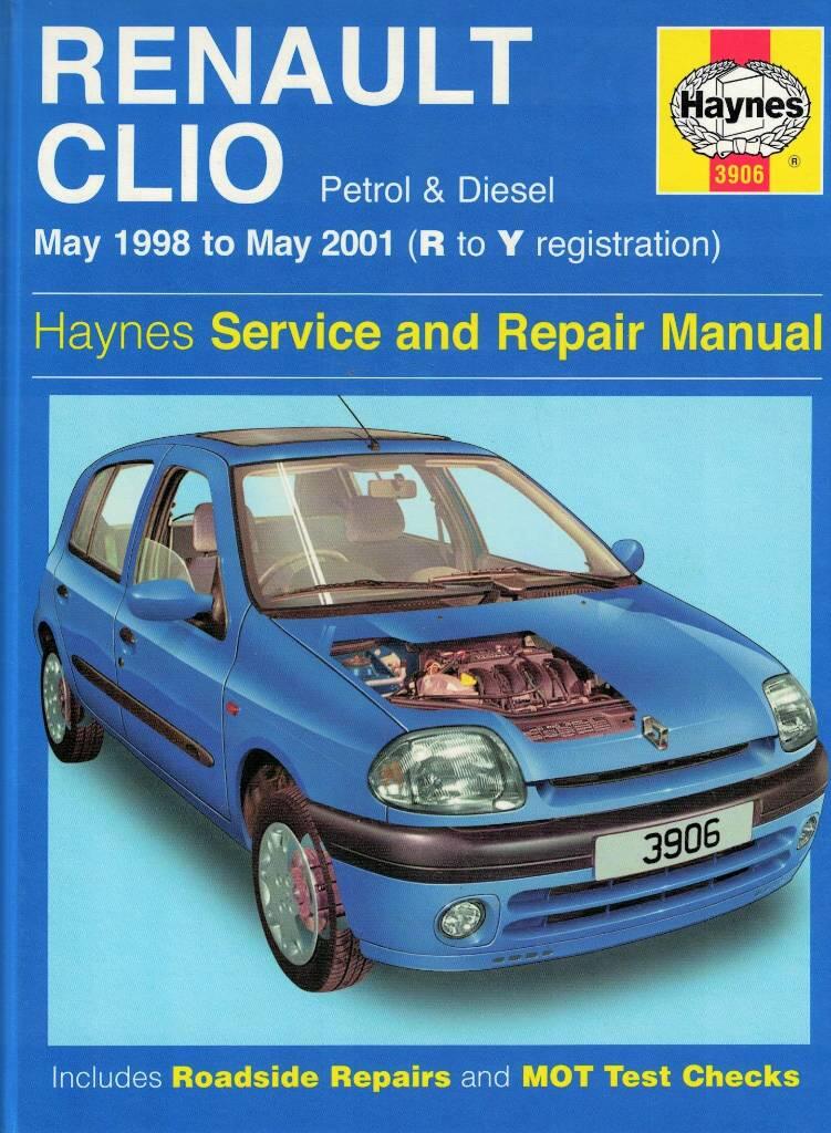 Renault Clio service and repair manual - models covered, Renault Clio hatchback, including special/ limited editions; petrol engines, 1.2 litre (1149cc), 1.4 litre (1390cc) & 1.6 litre (1598cc); diesel engines, 1.9 litre (1870cc) normally-aspirated