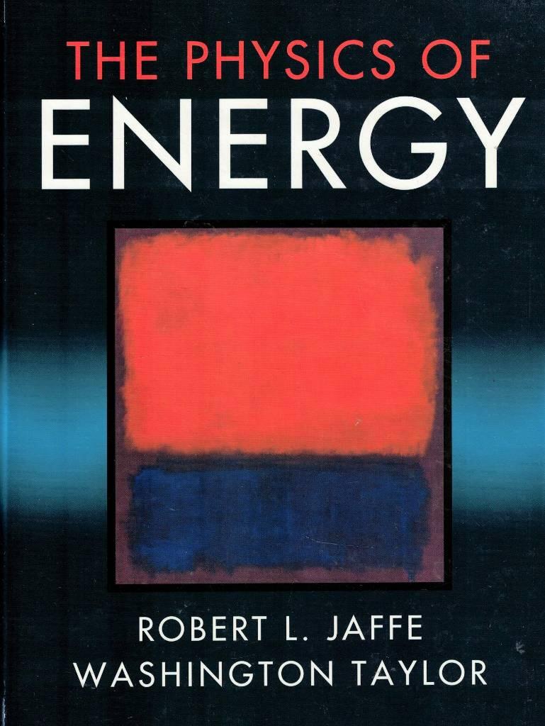 The physics of energy