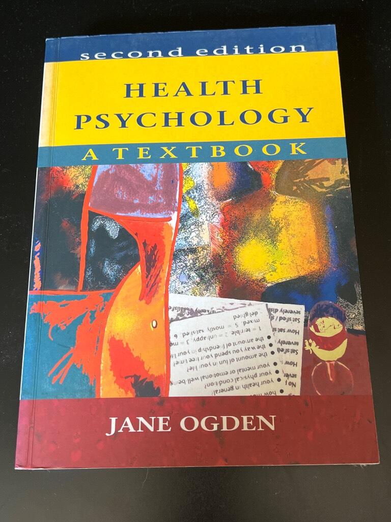 Health psychology - a textbook
