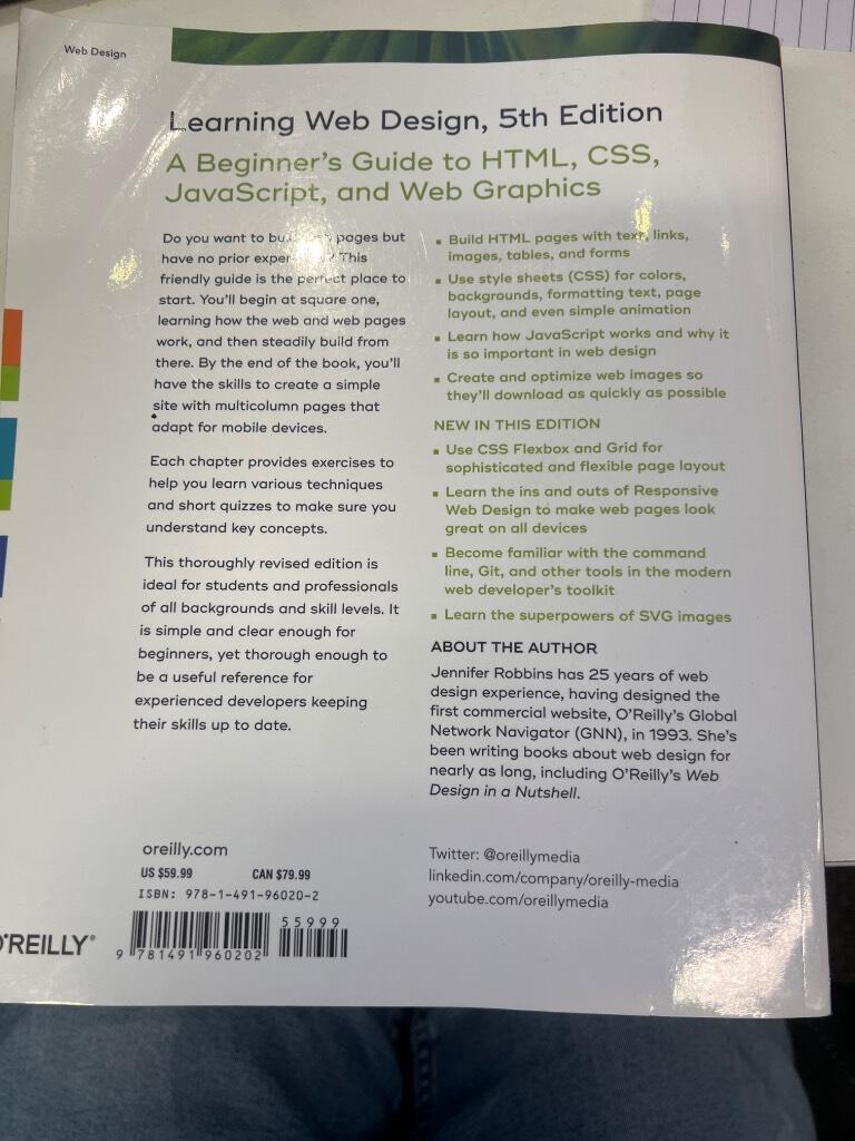 Learning Web Design