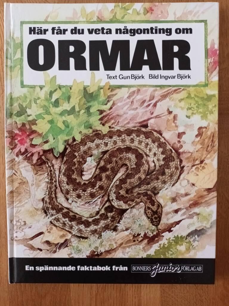 H&auml;r f&aring;r du veta n&aring;gonting om ormar