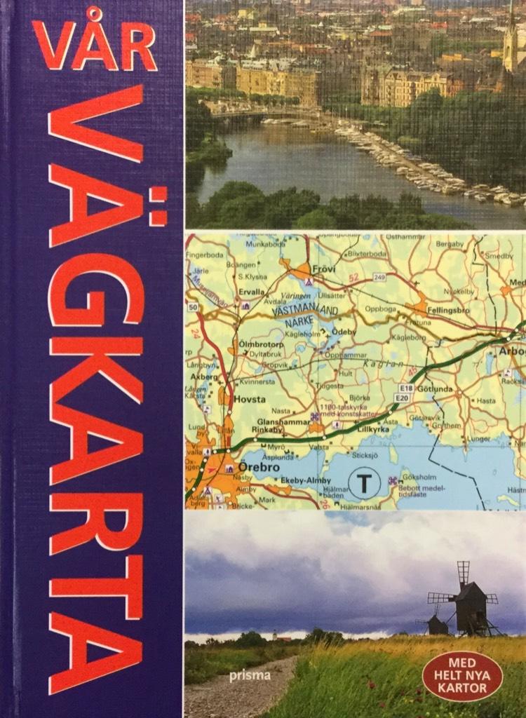 V&aring;r v&auml;gkarta - Sverige